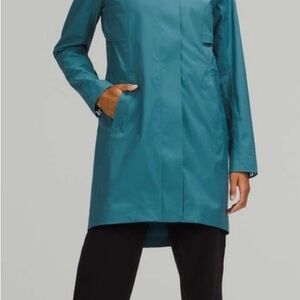 Lululemon Rain Rebel Sage green jacket